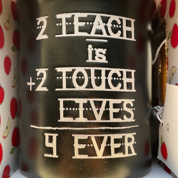 Teacher ceramic gift mug in box - Picture 2 of 4